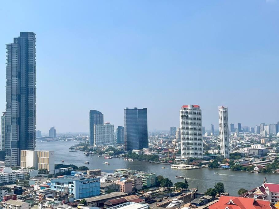 Luxurious Downtown River View Chao Phraya River Apartment Bangkok Exterior photo